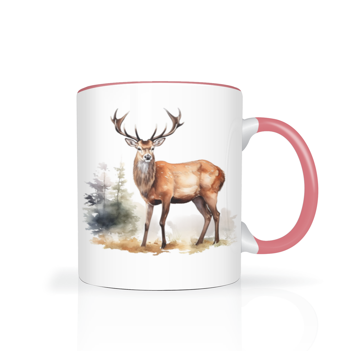 Personalised Stag Design 11oz Mug