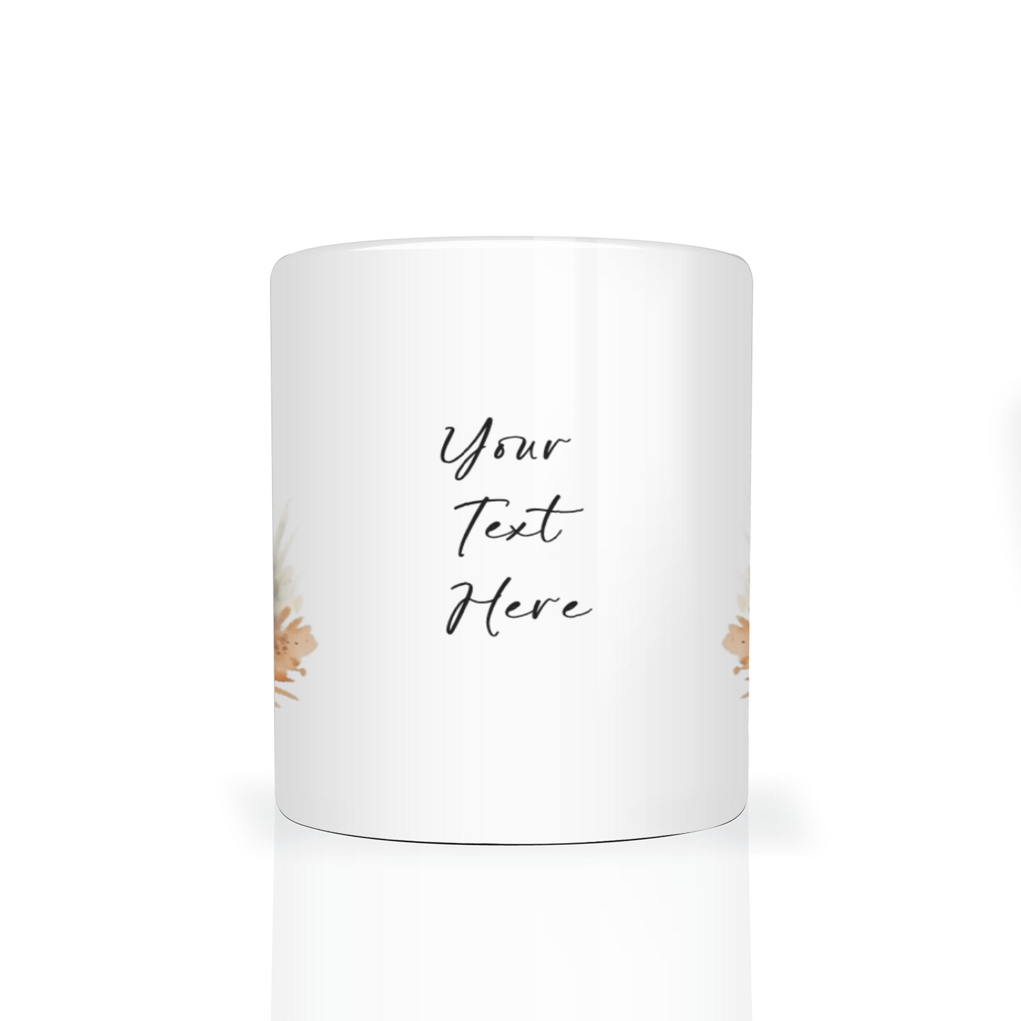 Personalised Foxes Design 11oz Mug