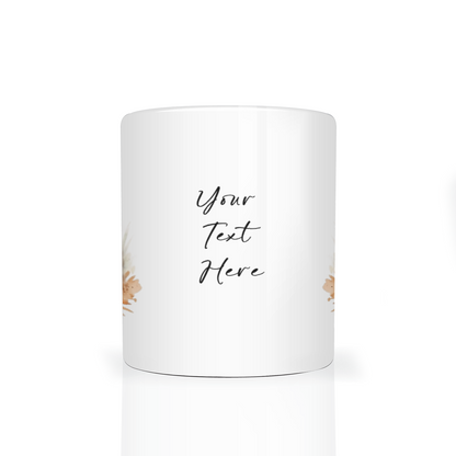 Personalised Foxes Design 11oz Mug