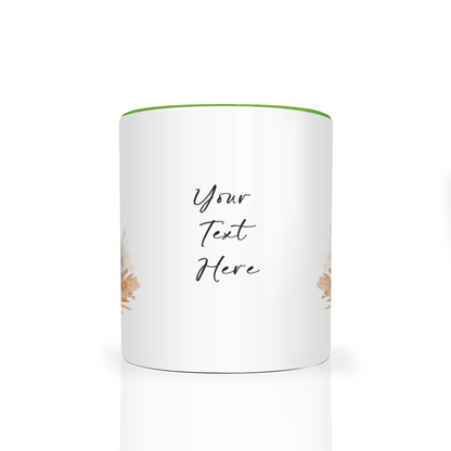 Personalised Foxes Design 11oz Mug