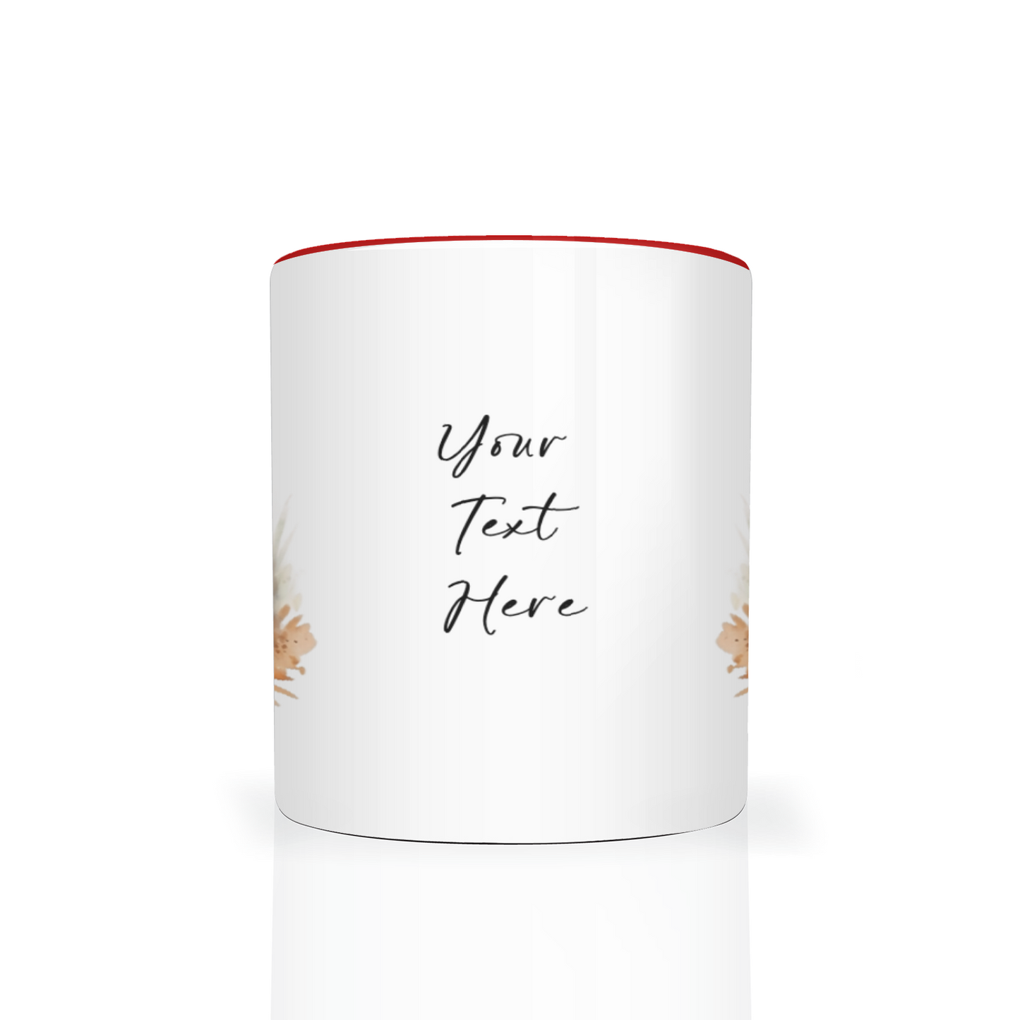 Personalised Foxes Design 11oz Mug