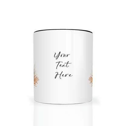 Personalised Foxes Design 11oz Mug