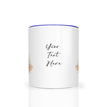 Personalised Foxes Design 11oz Mug