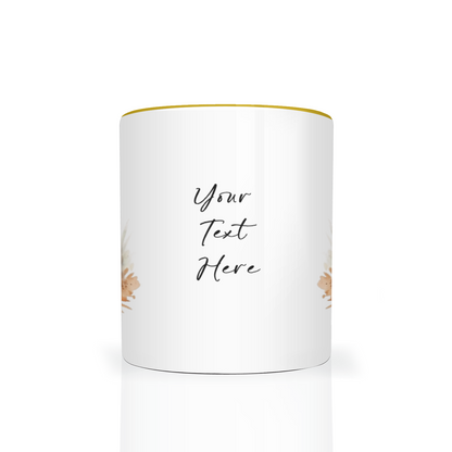 Personalised Foxes Design 11oz Mug