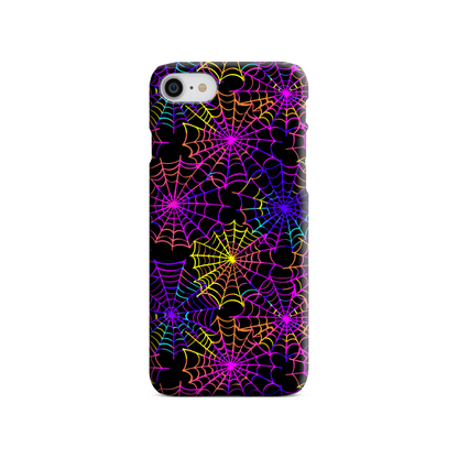 Multi Colour Spider Web Slim Phone Case