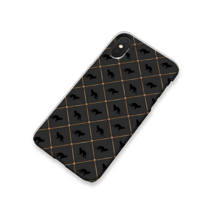 Black Cats Slim Phone Case