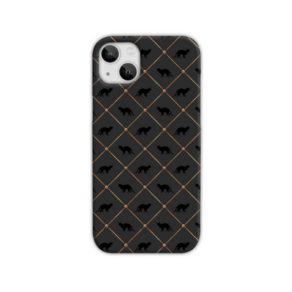 Black Cats Slim Phone Case