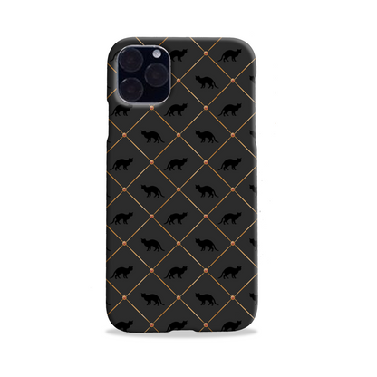 Black Cats Slim Phone Case