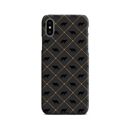 Black Cats Slim Phone Case