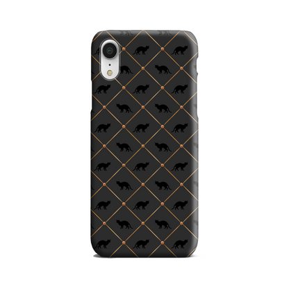 Black Cats Slim Phone Case