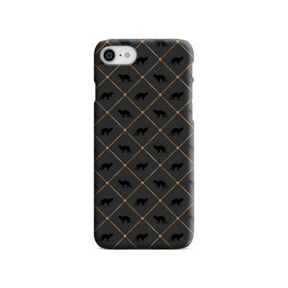 Black Cats Slim Phone Case
