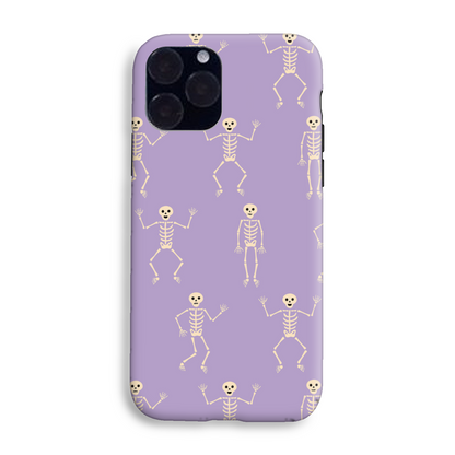 Lilac Skeletons Tough Phone Case