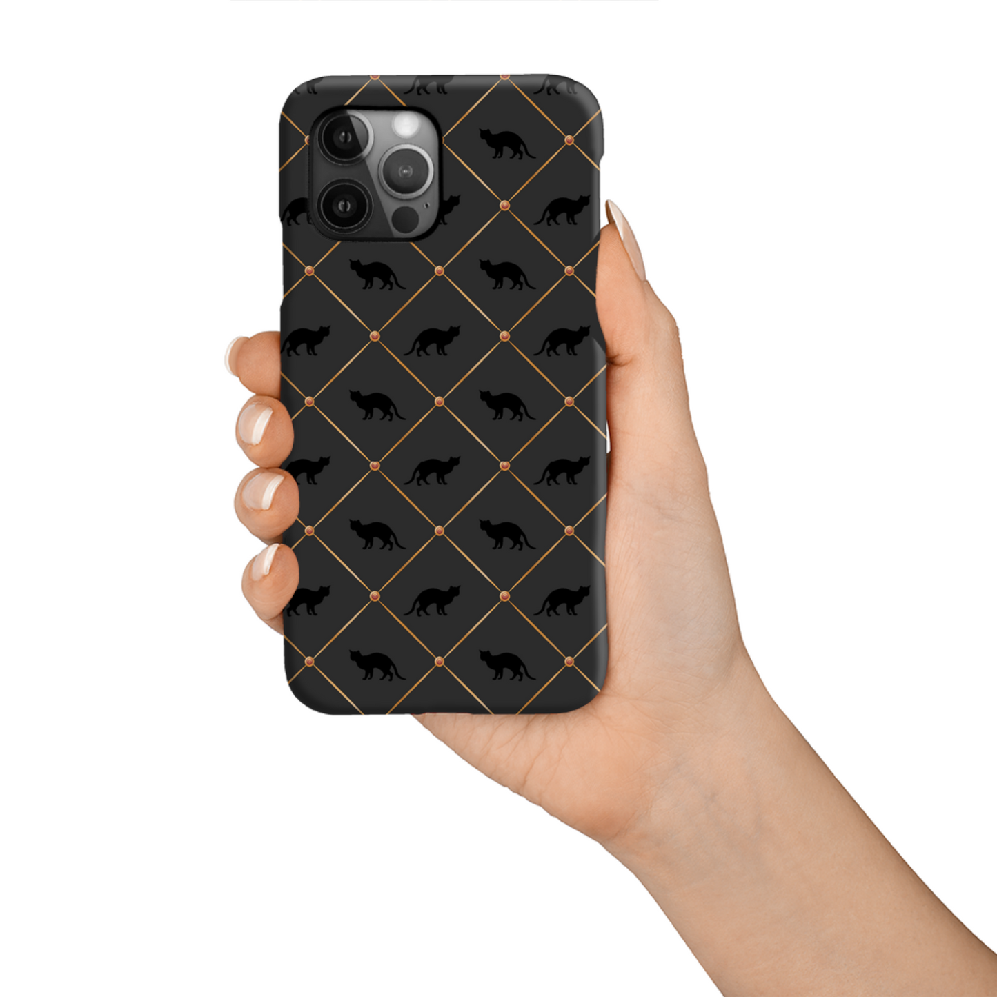 Black Cats Tough Phone Case