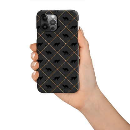 Black Cats Tough Phone Case