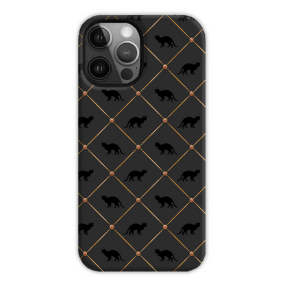 Black Cats Tough Phone Case