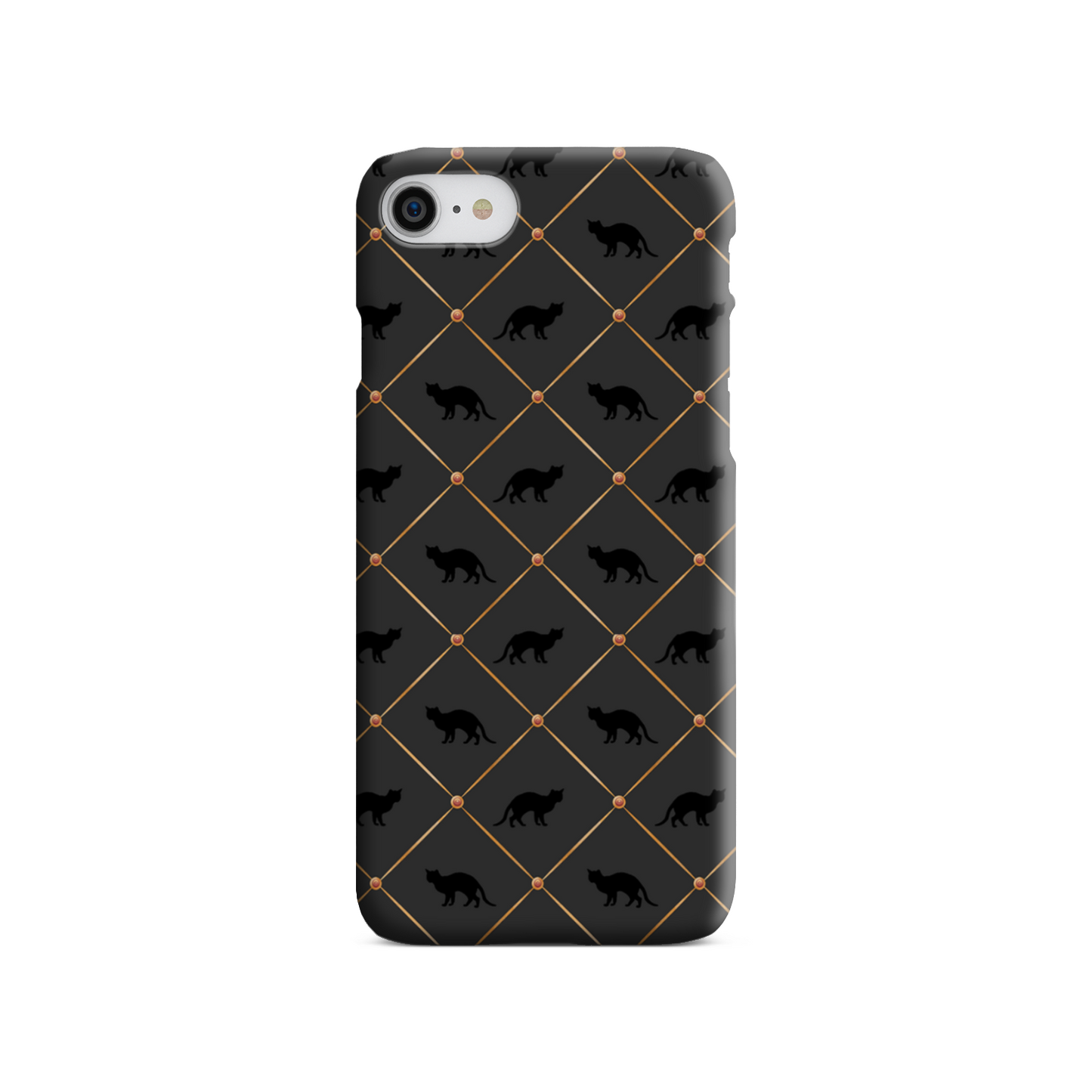 Black Cats Tough Phone Case