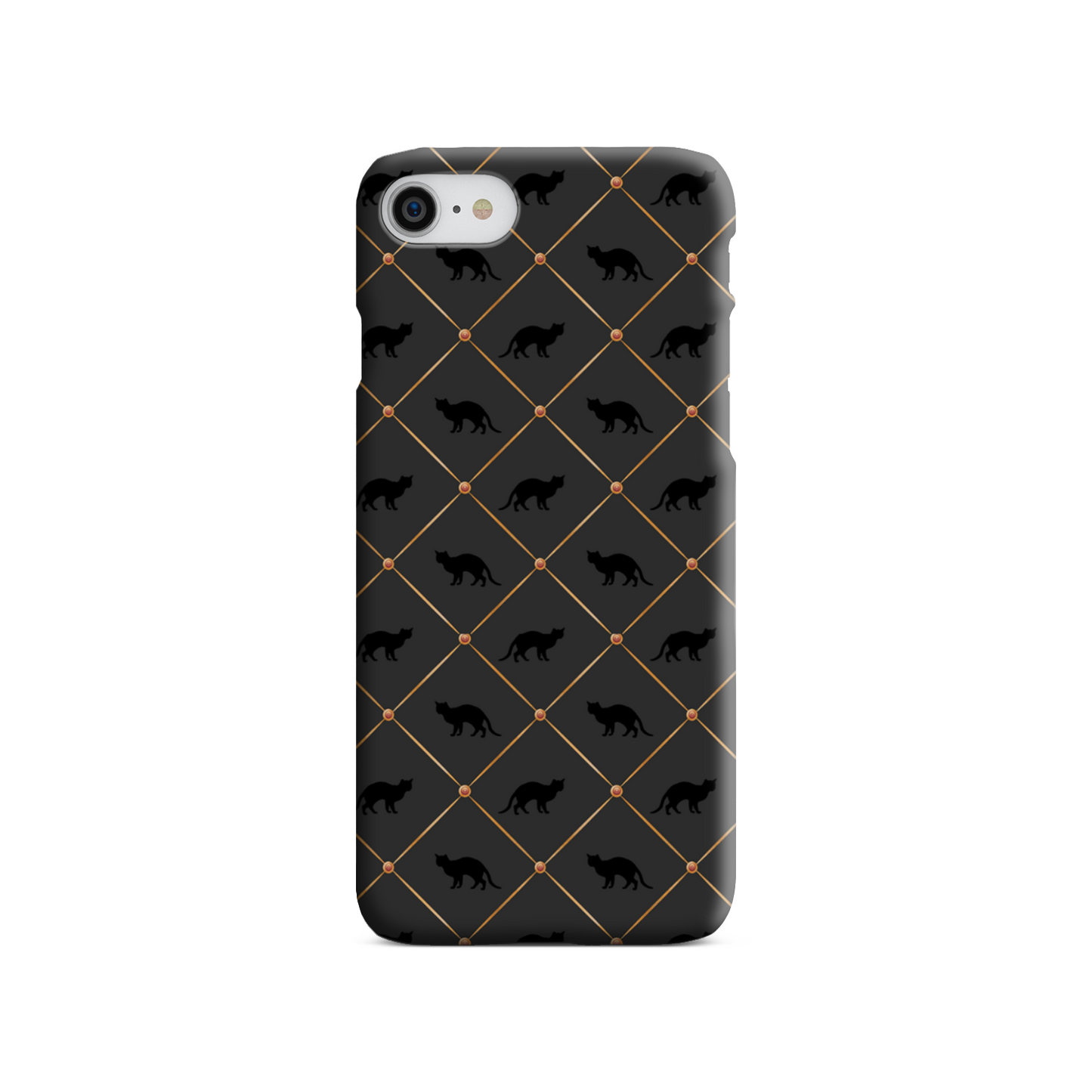 Black Cats Tough Phone Case