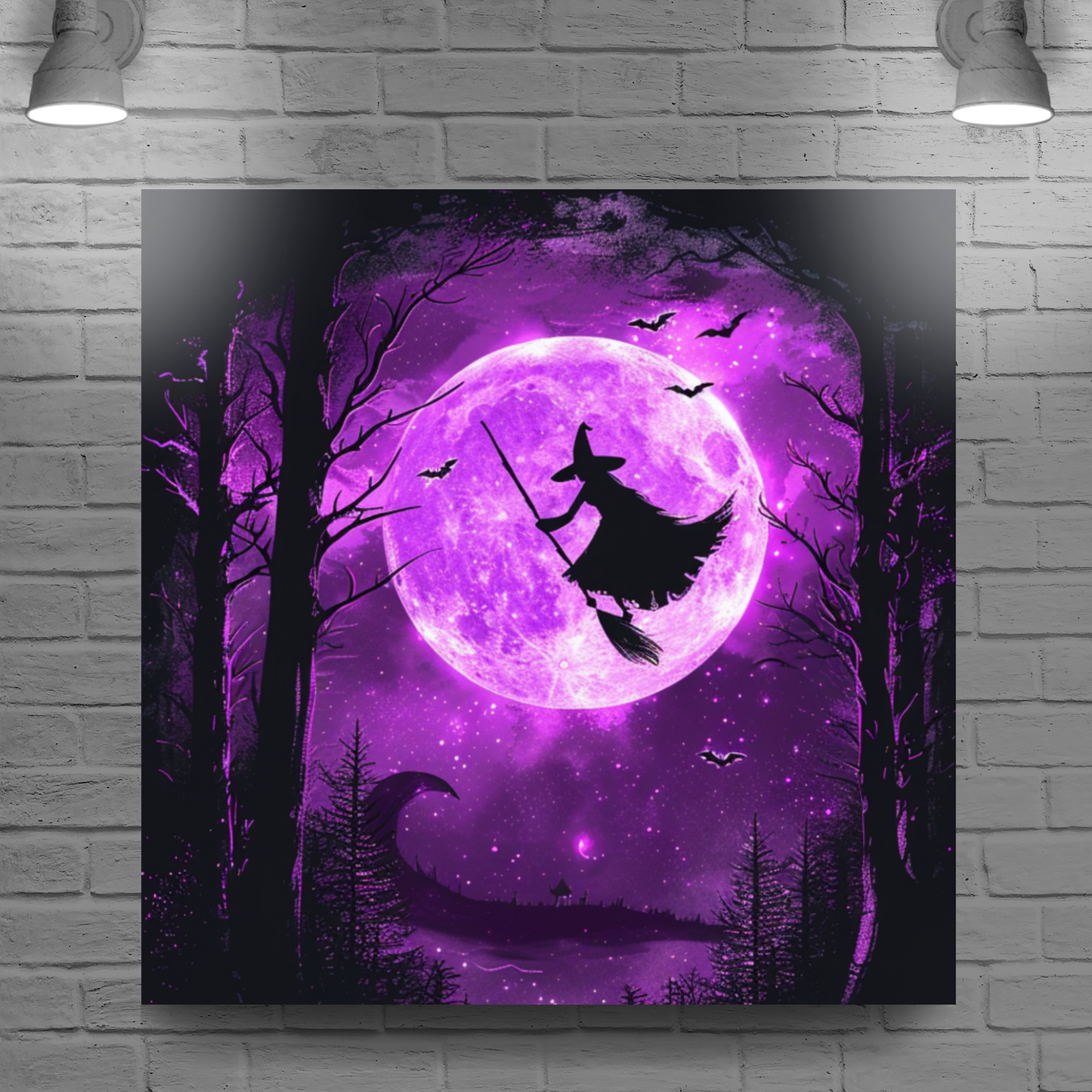 Witch Square Canvas