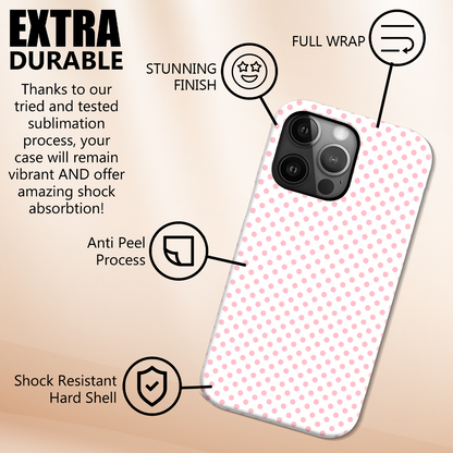 Pink Dots Slim Phone Case