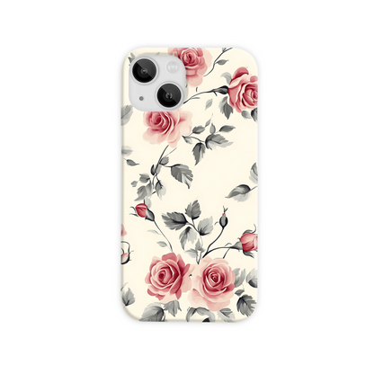 English Rose Slim Phone Case