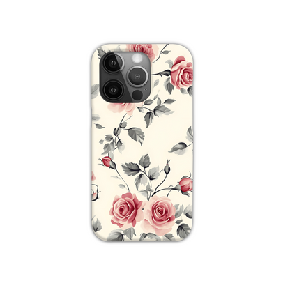 English Rose Slim Phone Case