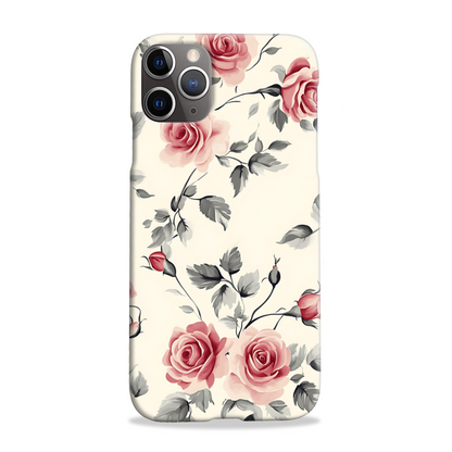 English Rose Slim Phone Case