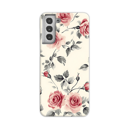 English Rose Slim Phone Case