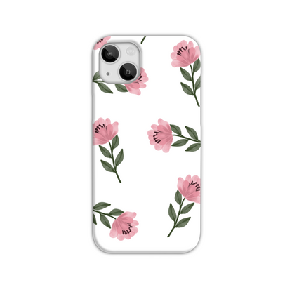 Pink Flower Slim Phone Case