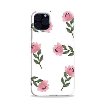 Pink Flower Slim Phone Case