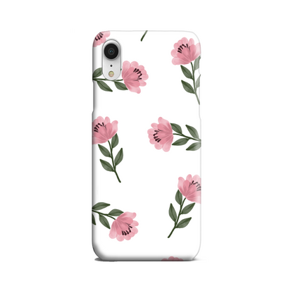 Pink Flower Slim Phone Case