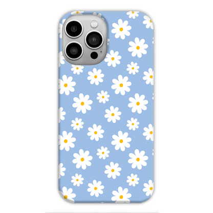 Blue Daisy Slim Phone Case