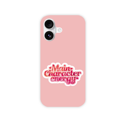 Main Character Energy Slim Phone Case