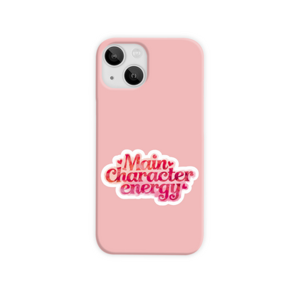 Main Character Energy Slim Phone Case