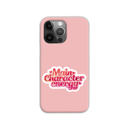 Main Character Energy Slim Phone Case