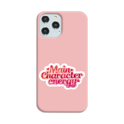 Main Character Energy Slim Phone Case