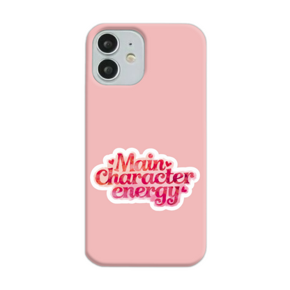 Main Character Energy Slim Phone Case