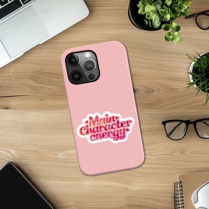 Main Character Energy Slim Phone Case