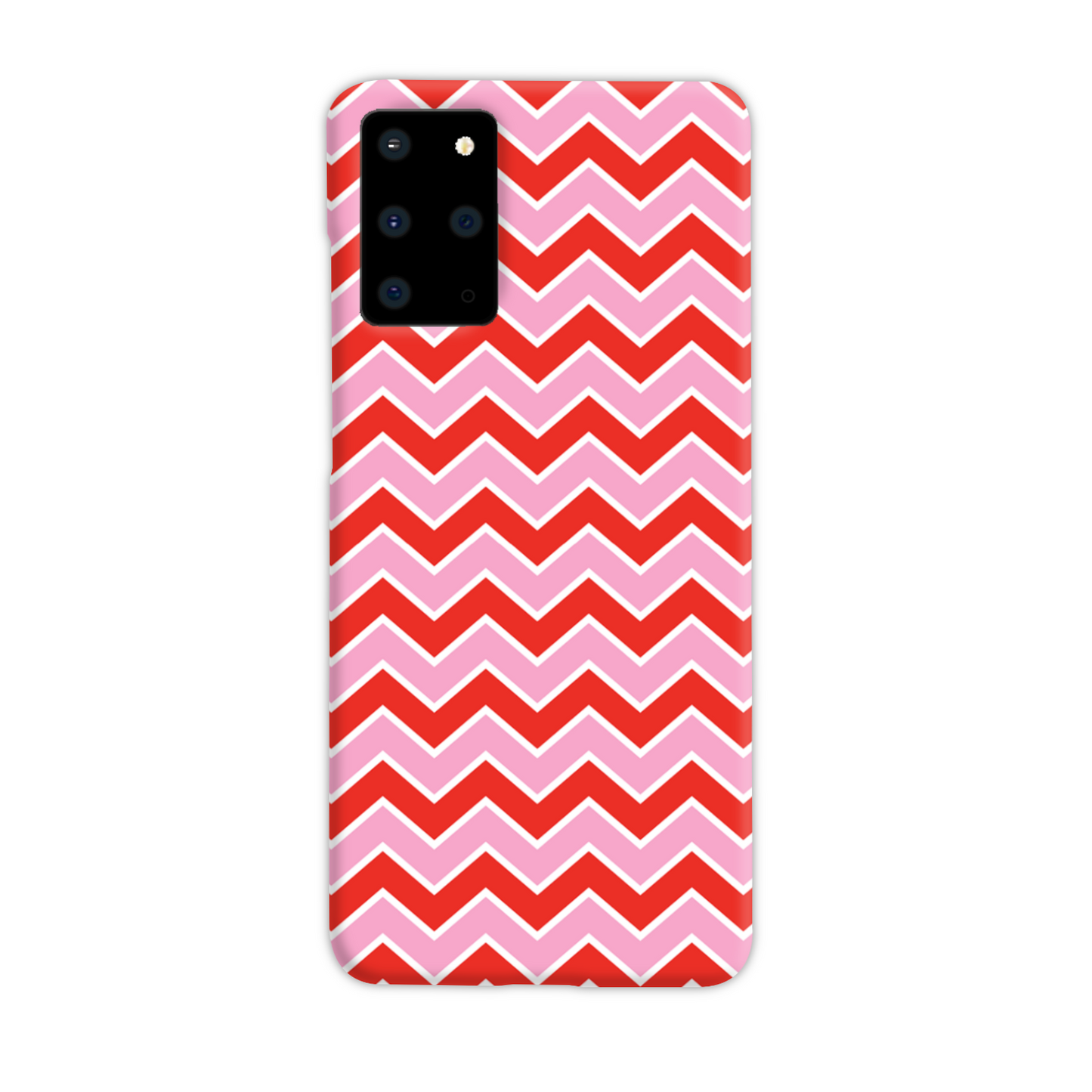 Pink and Red Zig Zag Slim Phone Case