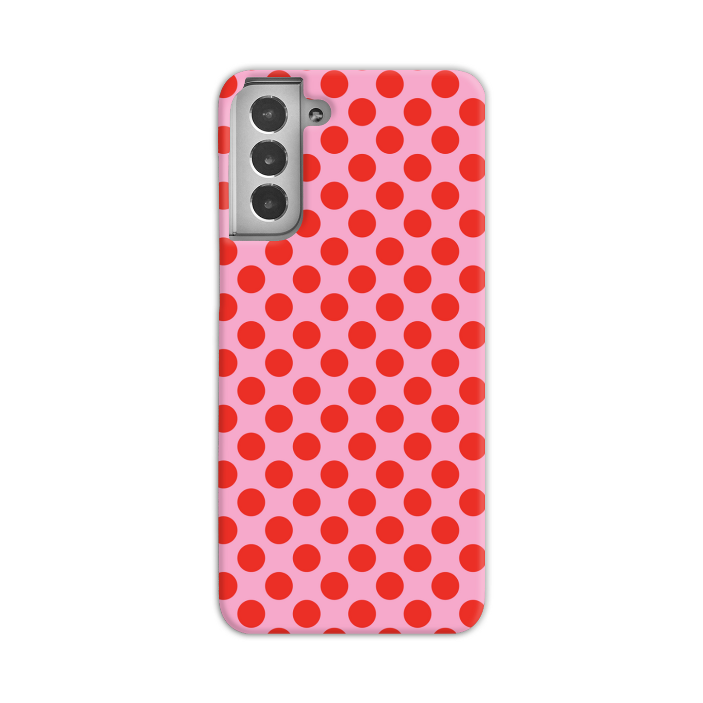 Pink and Red Spot Slim Phone Case