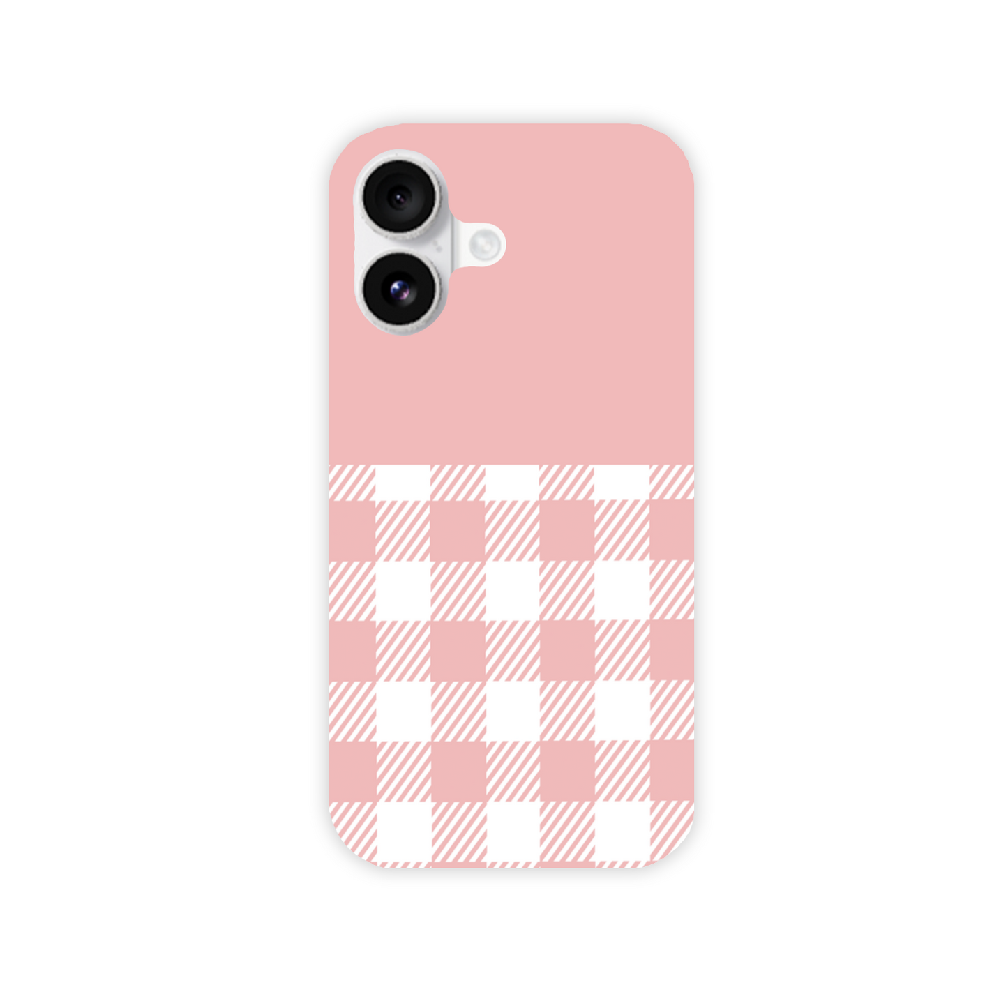 Pink Check Slim Phone Case