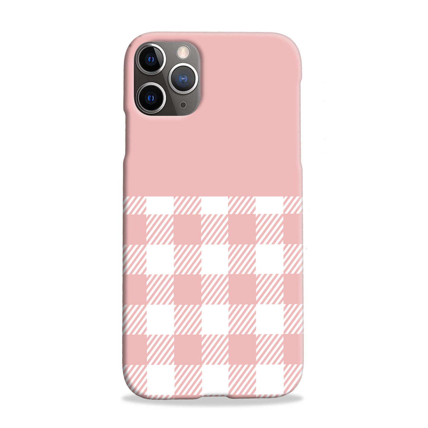 Pink Check Slim Phone Case