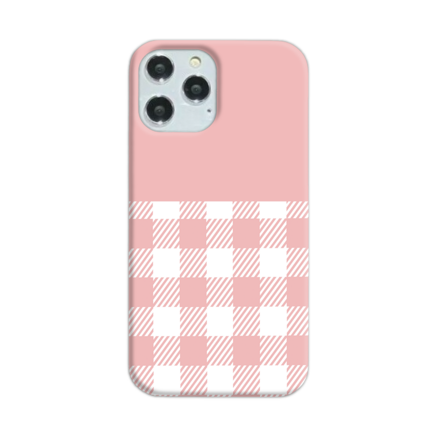 Pink Check Slim Phone Case