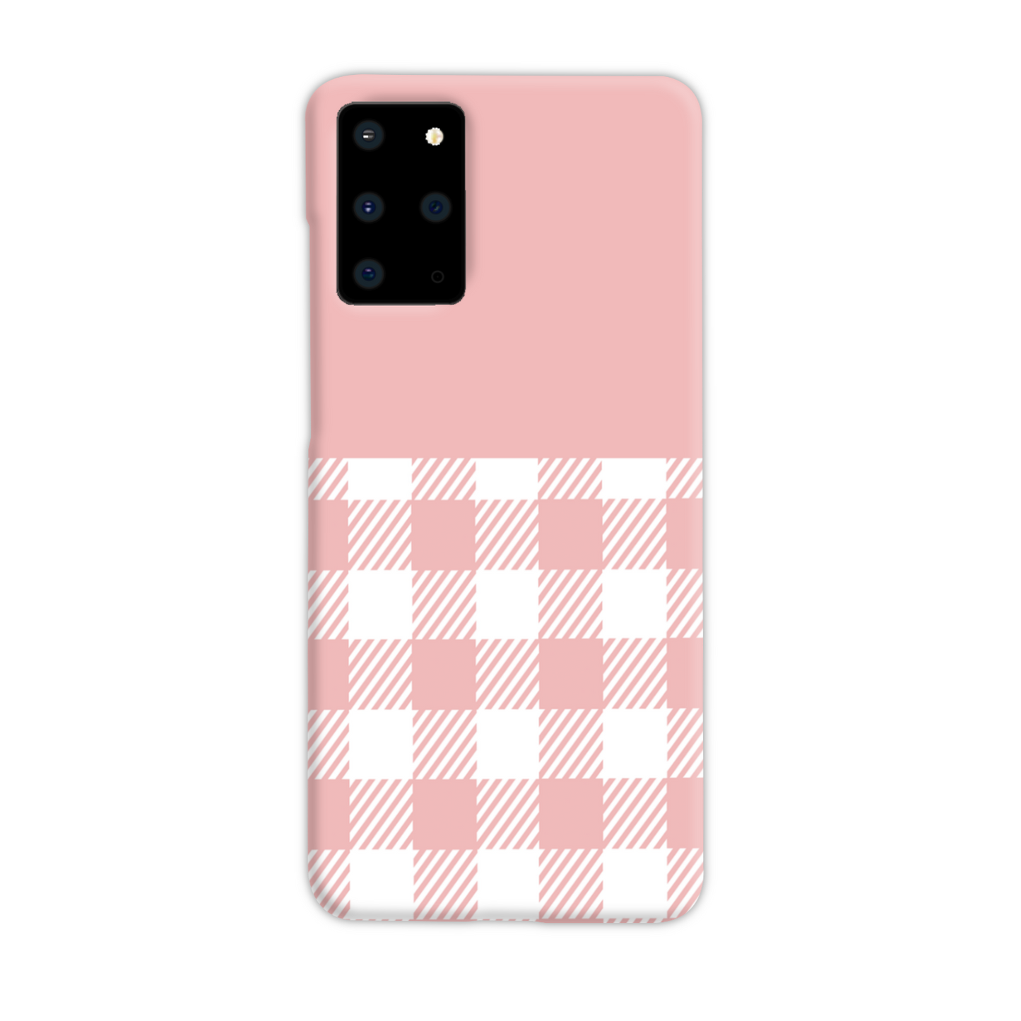 Pink Check Slim Phone Case