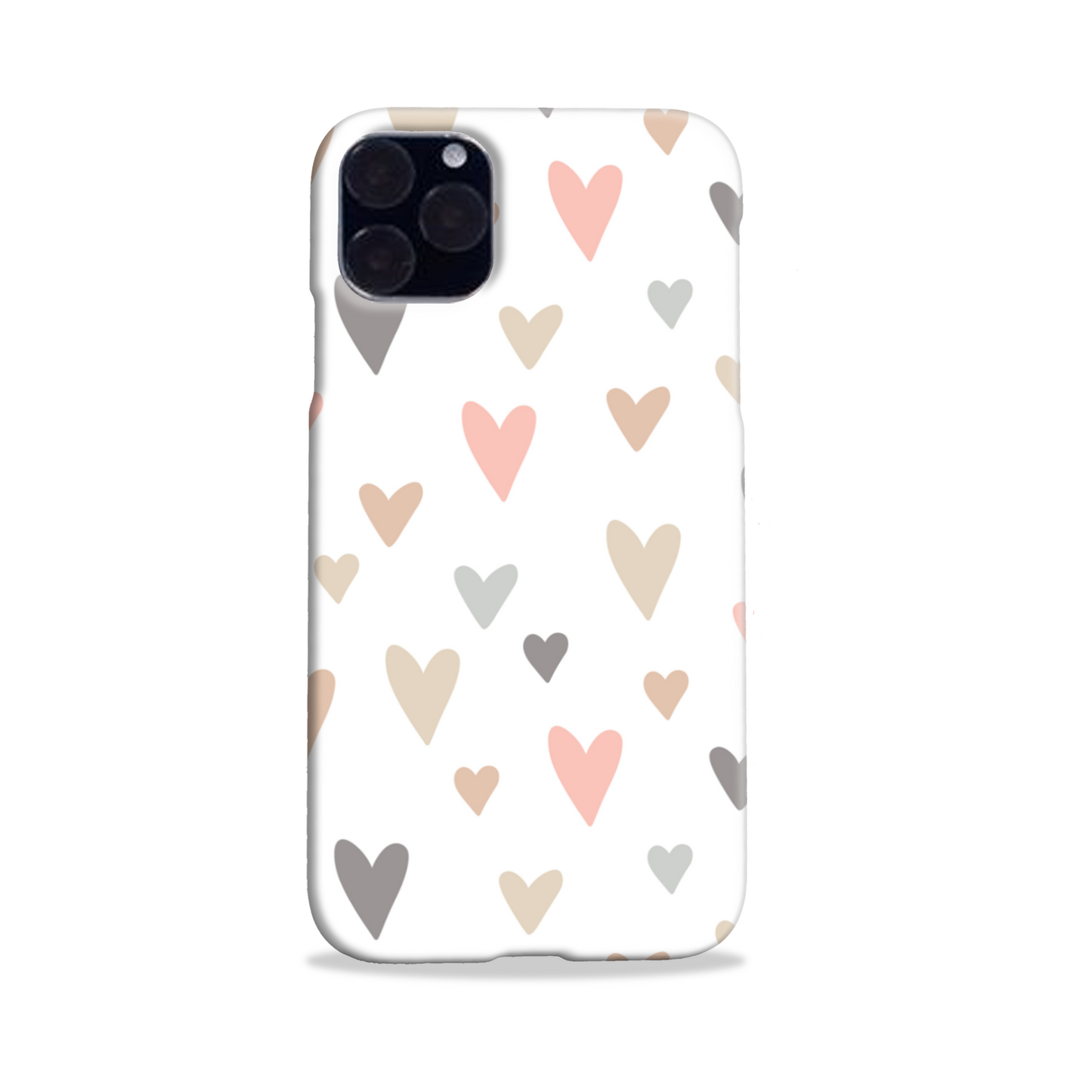 Neutral Hearts Slim Phone Case