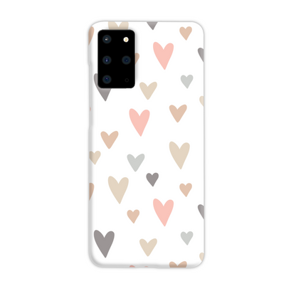 Neutral Hearts Slim Phone Case