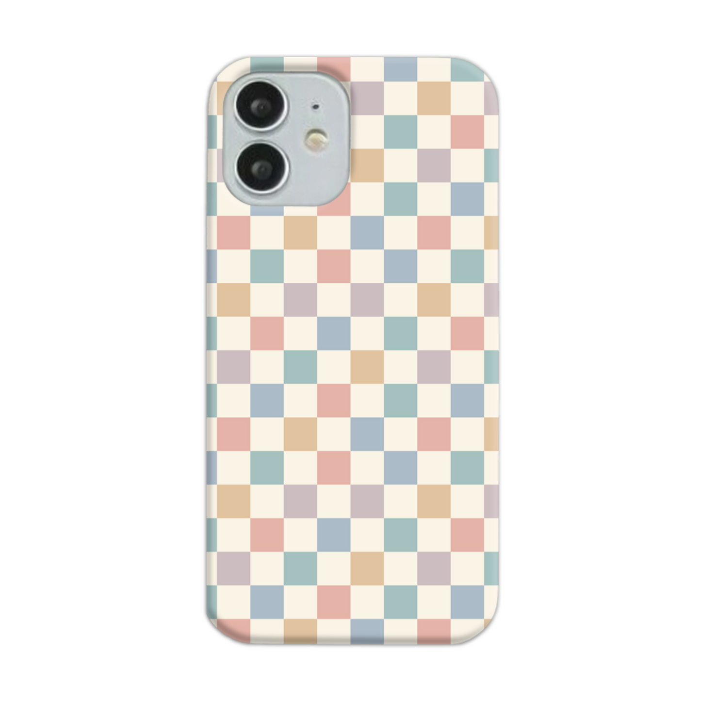 Pastel Multi Check Slim Phone Case