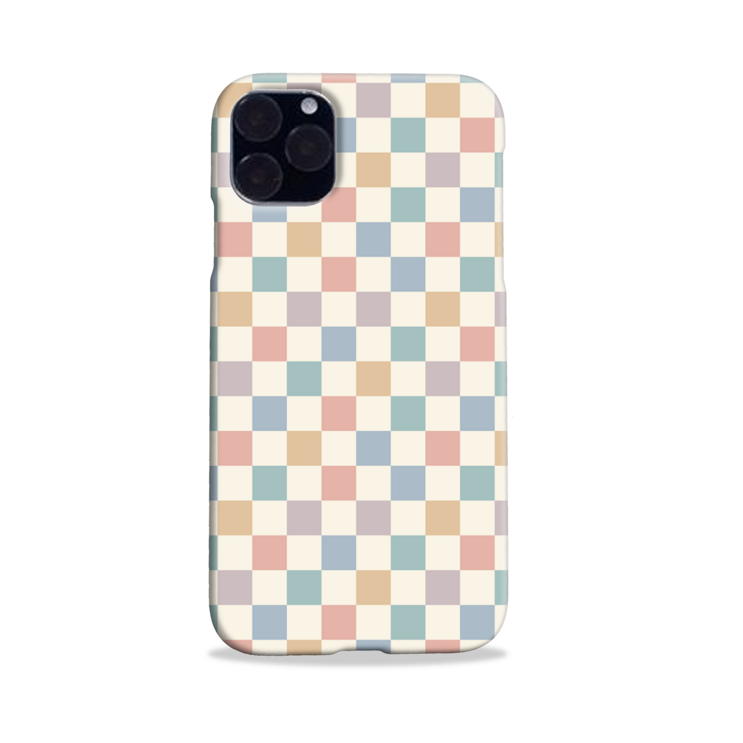 Pastel Multi Check Slim Phone Case