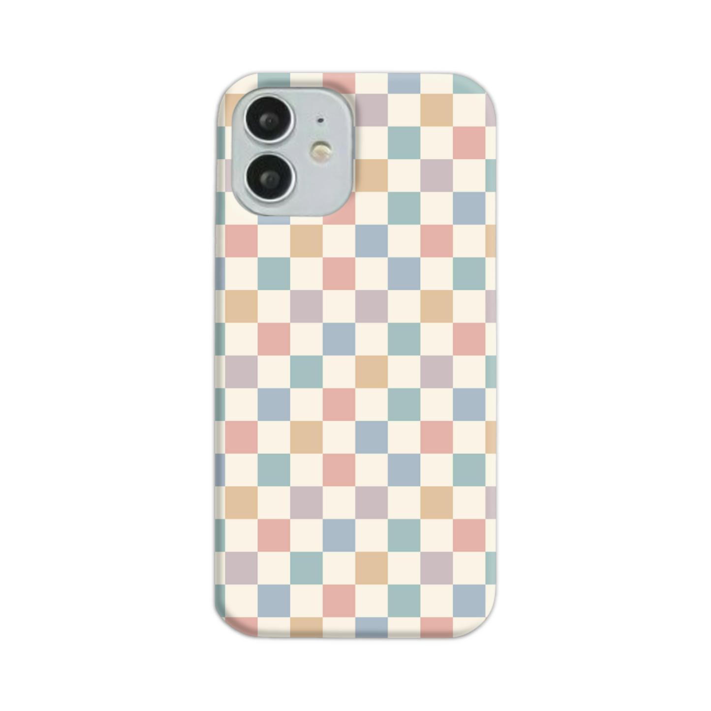 Pastel Multi Check Slim Phone Case