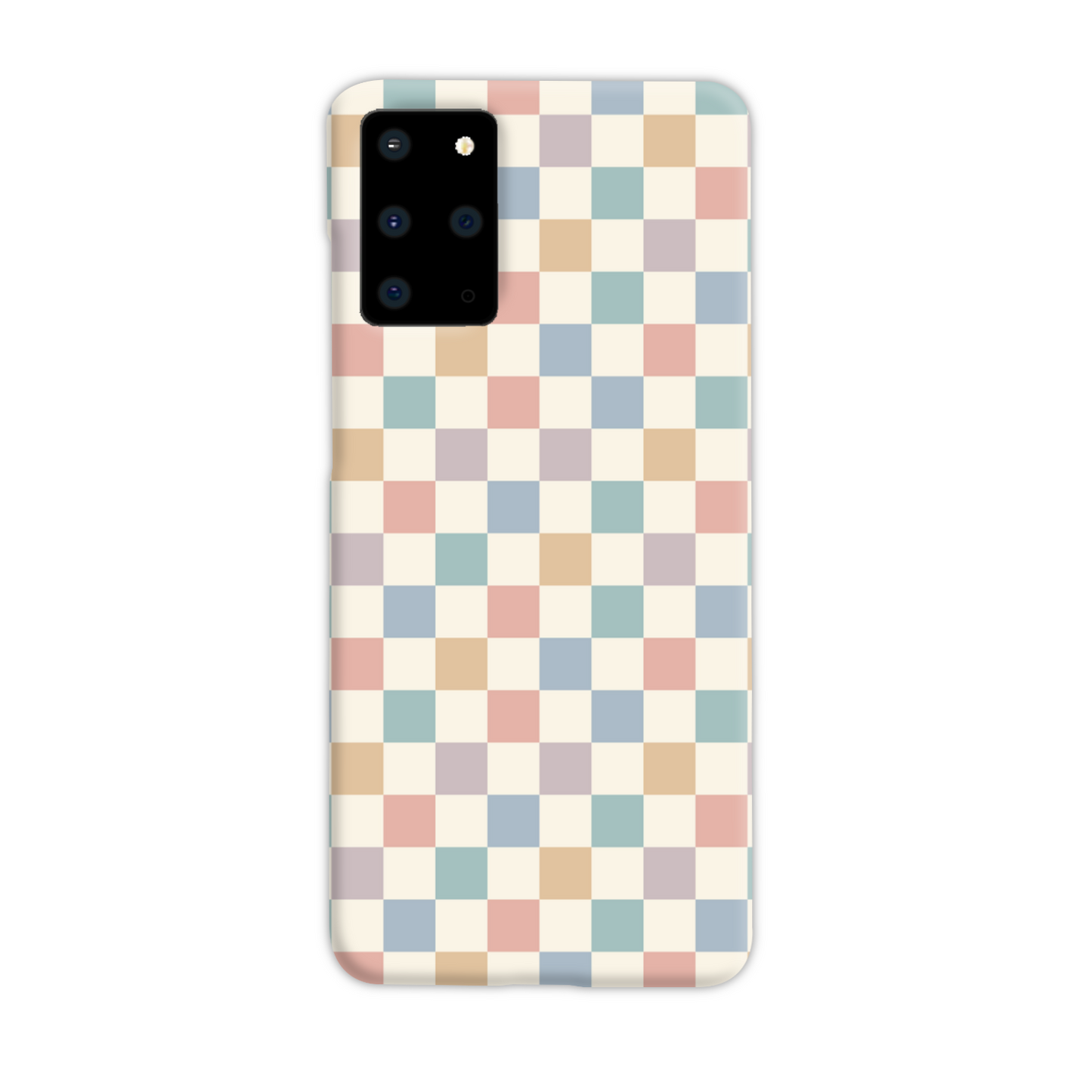 Pastel Multi Check Slim Phone Case