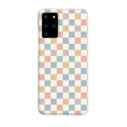 Pastel Multi Check Slim Phone Case